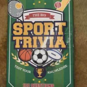 The Big Sport Trivia Card Game ~ 100 questions