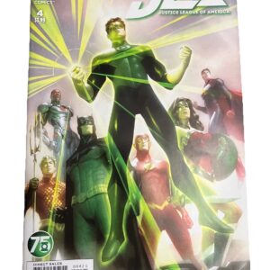 2015 Justice League of America 4 Green Lantern 75th Anniversary Variant Edition