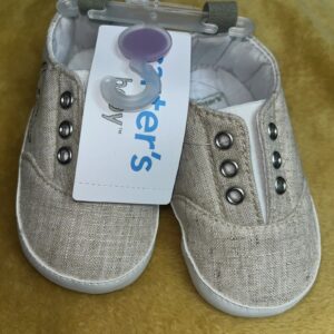 NWT Carter’s Infant Dinosaur Brown Sneaker Tennis Size 6-9M