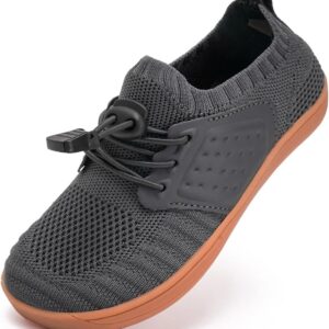 WateLves Water Shoes For Toddler Shoes Barefoot Wide Gray 3-4 Toddler