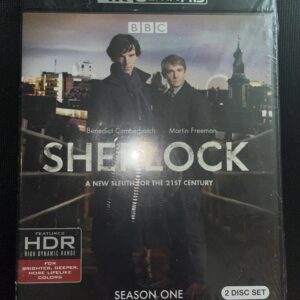 Sherlock Season One 4K UHD Blu-ray Benedict Cumberbatch NEW