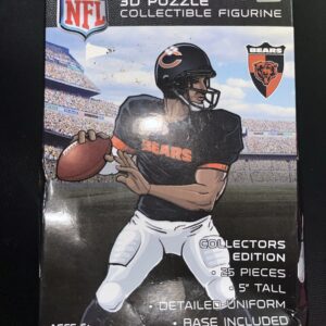 New Chicago Bears Collectible Figurine 3D Puzzle 25 Pieces 5" tall NFL Football