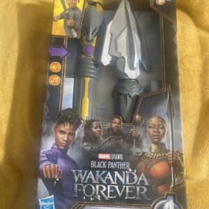 Marvel Black Panther Wakanda Forever Kingsguard Spear Motion Reactive Sound FX