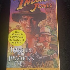 Adventures of Young Indiana Jones - Treasure of the Peacocks Eye (VHS) New S10