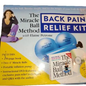 The Miracle Ball Method, Back Pain Relief Kit with Elaine Petrone - New