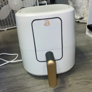 Beautiful 3QT Air Fryer with TurboCrisp Technology White Icing by Drew Barrymore