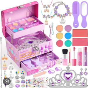 Bunny Bubbles Kids Nail Jewelry Purple Set  New