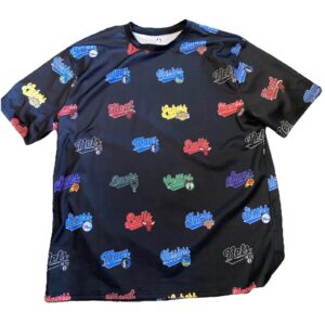 NBA All Team Logo Black Mens XXL T Shirt Home Team Short Sleeve