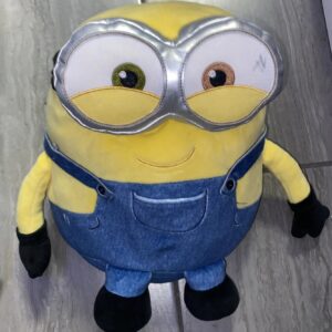Illumination Minions The Rise of Gru Large Plush Beanbag Bottom Bob Minion Toy
