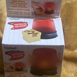Flashing Sensor Alarm For Gifts, Electronics, Purse Alarms When Object Is Moved