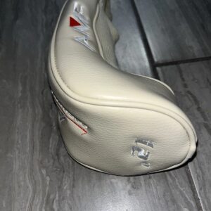AMF Super Stainless Steel Faux Leather Tan Golf Club Head Cover 12