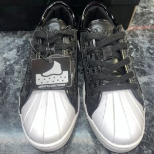 New In Box Pastry Black White Shell Toe Dance Shoe Size 5.5