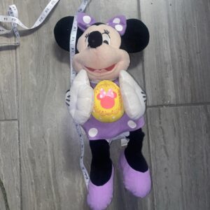 NWT DISNEY BABY 15" MINNIE MOUSE With Easter Egg Super Soft Stuffed Plush Toy