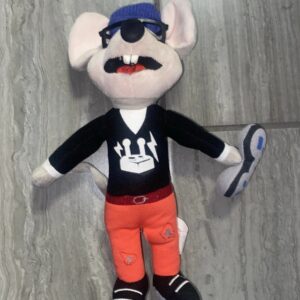 Chuck E Cheese Gamer Plush Hipster Doll 12” Limited Edition 2019 With Glasses