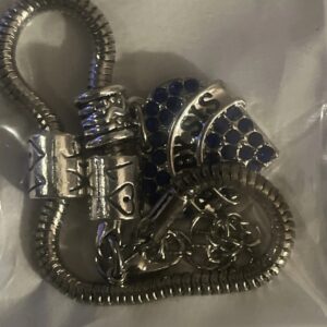 New Sister Bracelet Blue Rhinestone Heart Bracelet Baby Sis