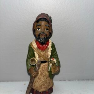 African American Old WiseMan Nativity Figurine