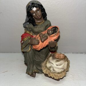 Cornerstone Creation African American Mary Jesus Figurine