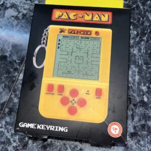 Pac-Man Classic Arcade Game Hand-Held Console Keyring Keychain Novelty Gift new!
