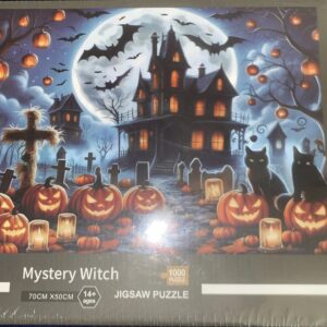 1000 pc. JIGSAW PUZZLE For Ages 14+ - Mystery Witch