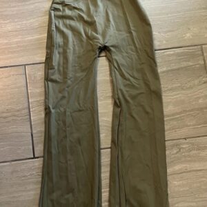 Olive Green Romper Jumpsuit Sleeveless Size Small