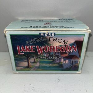 Vtg 3 Cassettes (1 Missing) More News From Lake Wobegon Boxed Garrison Keillor