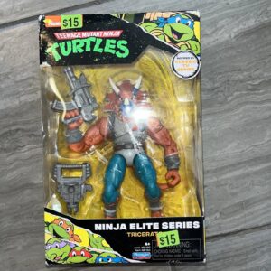 TMNT Ninja Elite Series Triceraton Teenage Mutant Ninja Turtles 6" Playmates