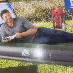 Ozark Trail 14" Air Mattress with In & Out Pump, Twin